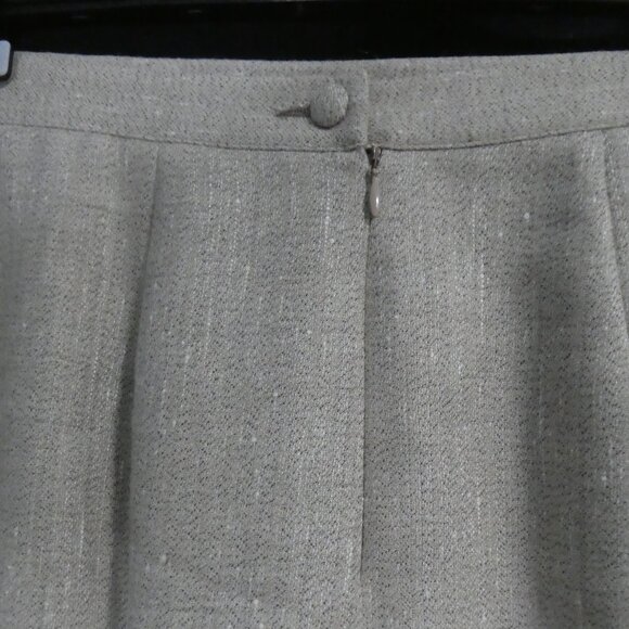 Lined Beige Pencil Skirt | Size 42 | Made In Italy - Picture 10 of 15